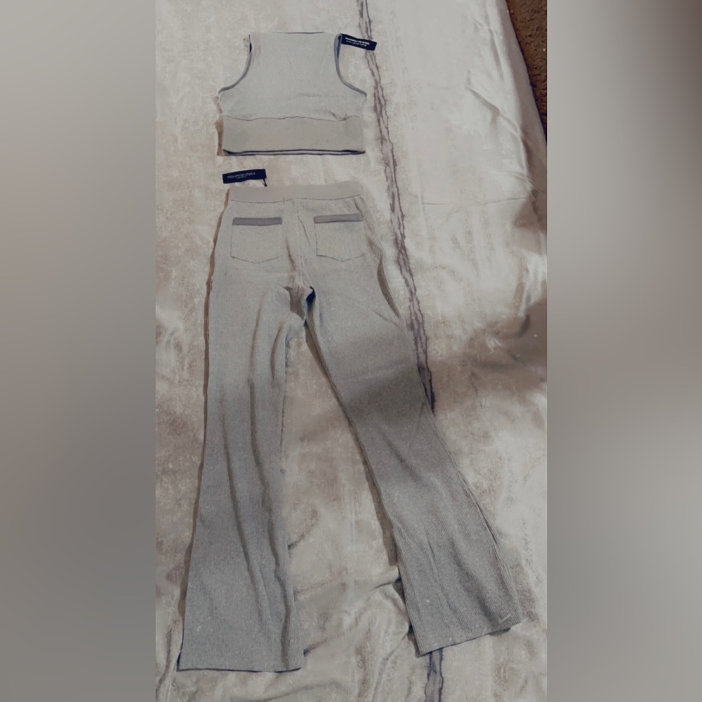 Maniere De Voir Gray Two-Piece Set